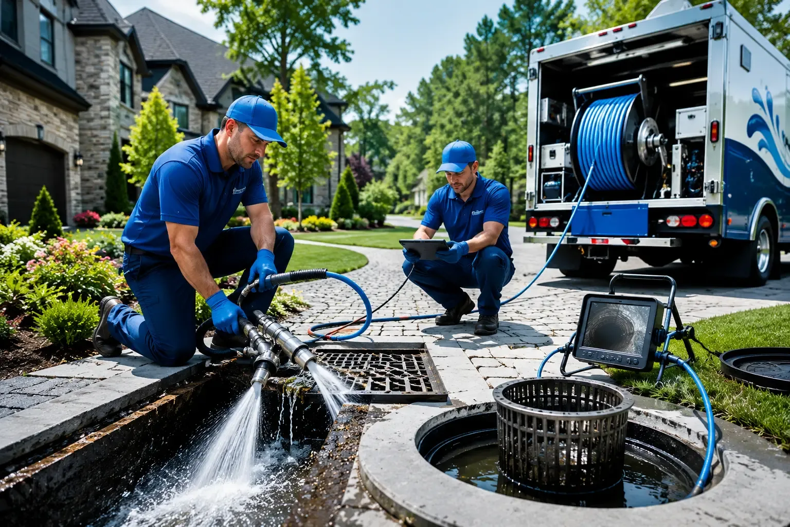 Local outdoor drain cleaning professionals in Belmont, MA